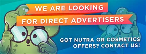 We Are Looking For Direct Advertisers Afflift