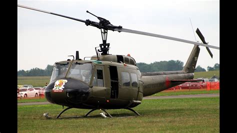 Flight In Usa Bell Uh 1h Huey Gunship Helicopter Iconic Sound Served In