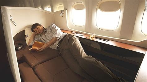 Best Airline Beds Japan Airlines Suite Reading First Class Plane First Class Airline Flying