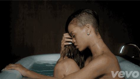 Hot Tub Rihanna  By Vevo Find And Share On Giphy