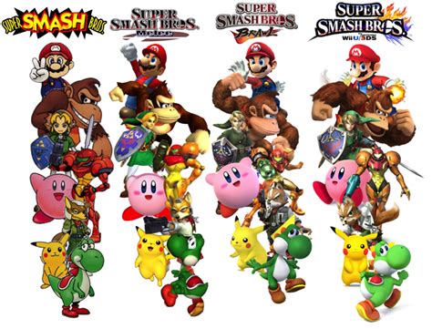 Best Super Smash Bros Characters Of All Time
