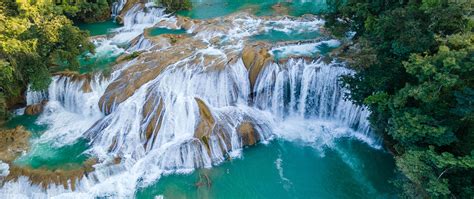 Mybestplace Cascadas De Agua Azul The Breathtaking Beauty Of Chiapas