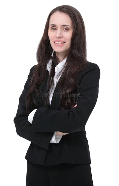 Portrait Of A Woman Lawyer In A Business Suit Stock Photo Image Of