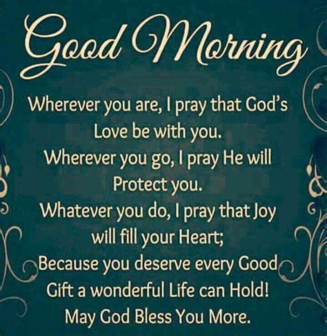 A good morning prayer is a good way to begin a day and there is something special about it. Good Morning (Prayer) | Good morning prayer, Morning ...