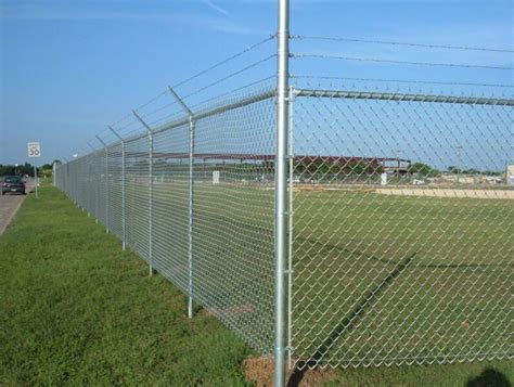 Commercial Chain Link Fence Installation Texas Fence