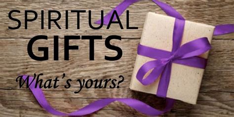 Spiritual Gifts Sunrise Christian Reformed Church