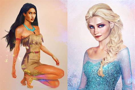 Así Serían Las Princesas De Disney En La Vida Real ¡es Impresionante