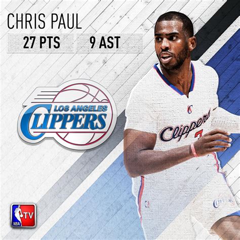 On tv tonight covers every tv show and movie broadcasting and streaming near you. NBA TV on Twitter: ".@CP3 carried the load tonight as the ...