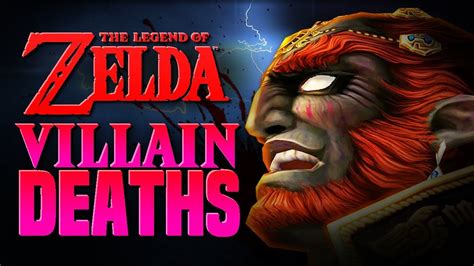 Top 5 Zelda Villain Deaths Youtube