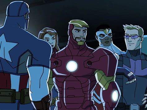 Animated Avengers Assemble On Disney Xd This Weekend