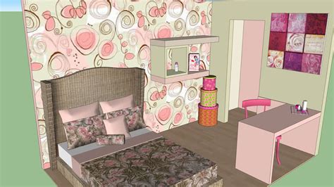 Pink Bedroom 3d Warehouse