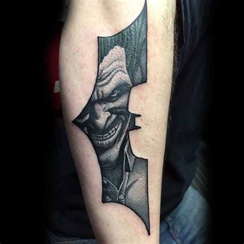 101 Batman And Joker Tattoo Designs For Men Incl Legs Backs Sleeves Etc Outsons Mens