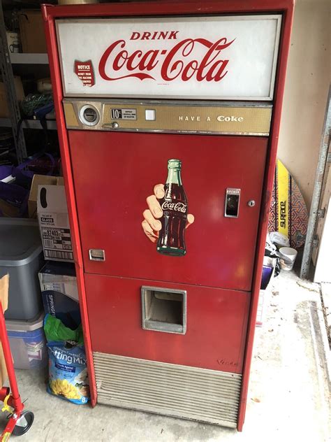 Vendo 92 Coca Cola Vending Machine 1960s 1970s Working Cooling Coke