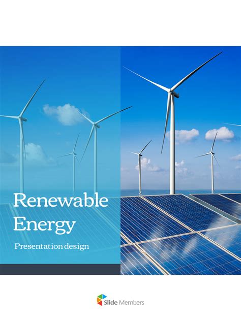 Énergie renouvelable Modèles de présentation PowerPoint