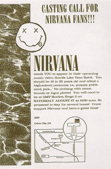 Milestones Nirvana Films Smells Like Teen Spirit Music Video 20