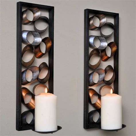 Contemporary Candle Wall Sconces