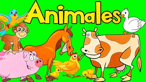 Interactivo de animales para preescolar : Sonidos de Animales para bebes | Aprende los Animales ...
