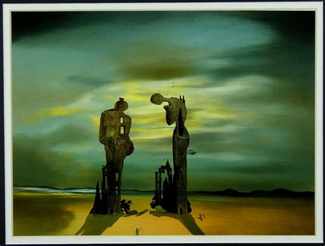 Salvador Dali Archaeological Reminiscence Of Millets Angelus Custom