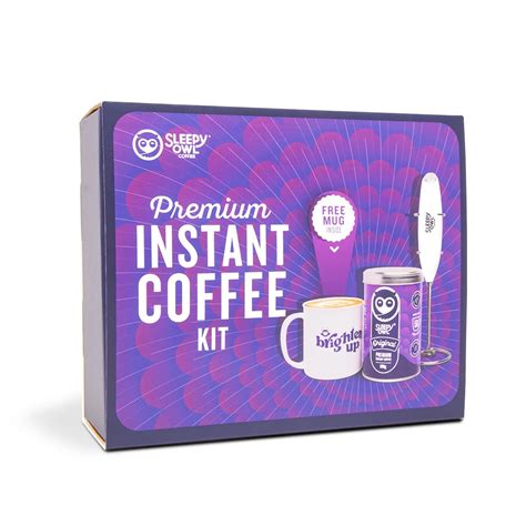 Sleepy Owl Premium Instant Coffee Kit A Pack Of Original Premium