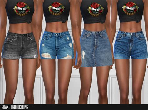 145 Denim Set By Shakeproductions At Tsr Sims 4 Updates