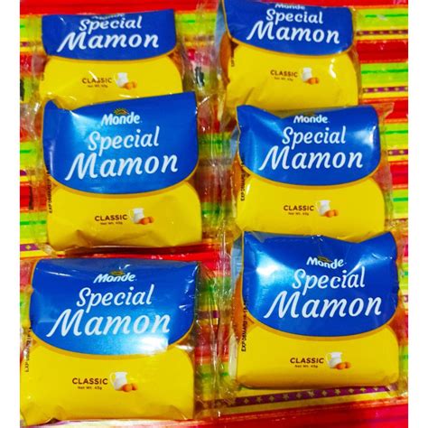 Monde Special Mamon Classic And Chocolate Cheese Bar Shopee Philippines