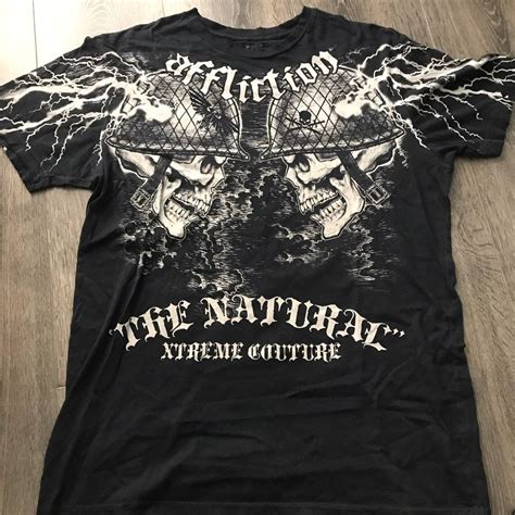 Affliction Affliction Signature Series Ufc Randy Couture Skull Tee