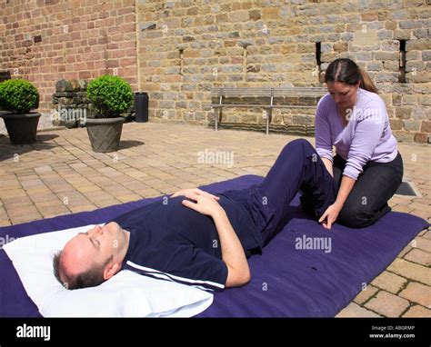Man Thai Stretching Massage Hi Res Stock Photography And Images Alamy