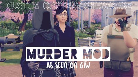 Sims 4 Custom Content Creator Showcase Murder Mod As Seen On Gtw