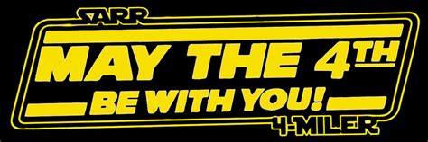 But while star wars day may have started out as a play on words, in the decades since the franchise began in 1977, it has become an annual holiday celebrated by fans looking for a cheaper option, however, can always host a virtual star wars day quiz or screening of their favourite star wars films. SARR Virtual May the 4th Be With You Run
