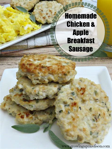 Dont cook the cabage too long. Homemade Chicken & Apple Breakfast Sausage | AnnMarie John ...