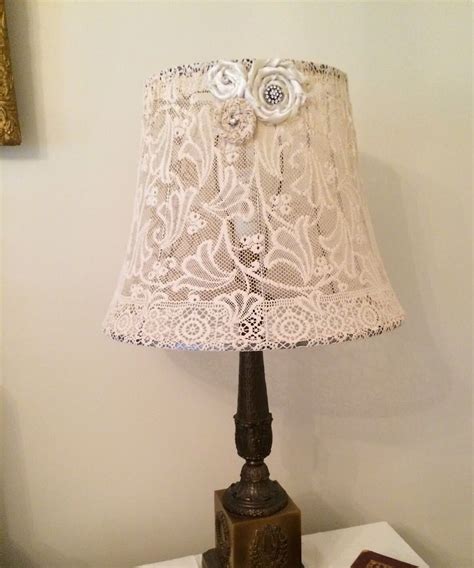 Lamp Shades Shabby Chic Lamp Shades Shabby Chic Decor Linens And Lace