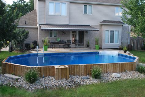 Famous Above Ground Pool Ideas Landscaping References