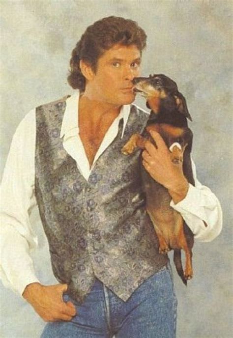 You did a fabulous job on the cameo. Just David Hasselhoff With Some Puppies ~ Vintage Everyday