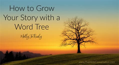 The Write Conversation How To Grow Your Story With A Word Tree