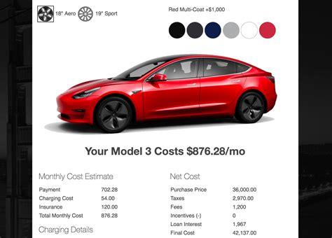 Tesla Model 3 Will Cost 900month Suggests Survey Data Aero Wheels