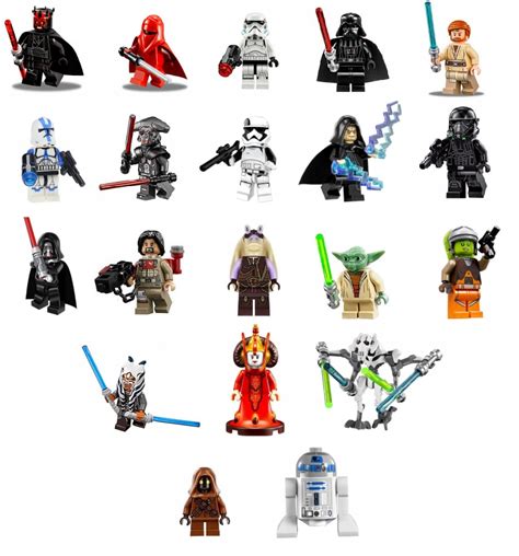 Figurki Figurka Star Wars X20 Karta Lego Z Pl 7413467985