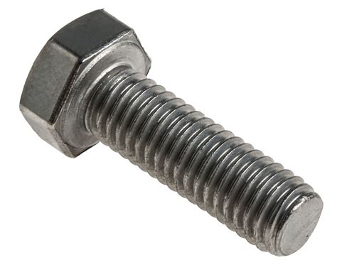 Plain Stainless Steel Hex, Hex Bolt, M8 x 25mm | RS