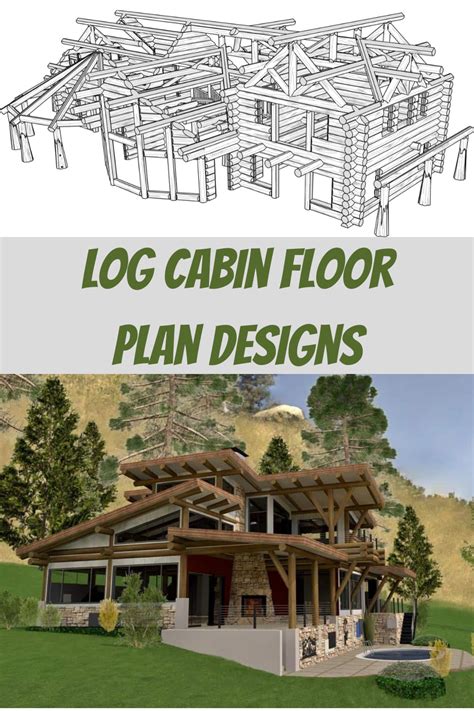 Design Your Dream Log Cabin Layout In 2020 Log Home Designs Log