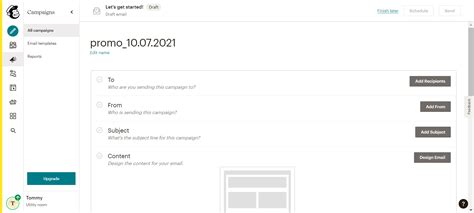 How To Create A Single Campaign In Mailchimp