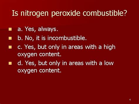 What Is Nitrogen Peroxide No 2 N N