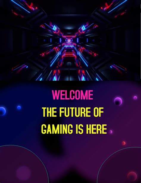 Gaming Poster Template Postermywall