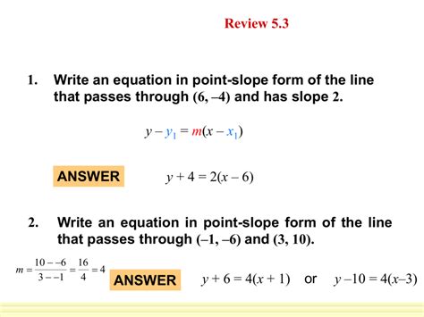 54 Write Linear Equations In Standard Form