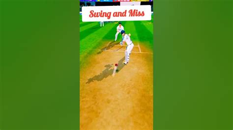 Swing And Miss Youtubeshorts Cricket Viral Youtube