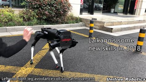 Laikagos Some New Skills In 2018，our New Robot2019 Coming Soon
