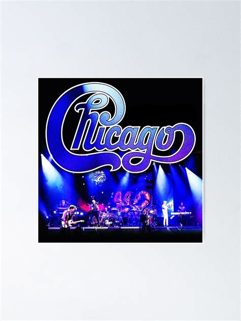 Chicago Band Poster For Sale By Jmcfatery Redbubble