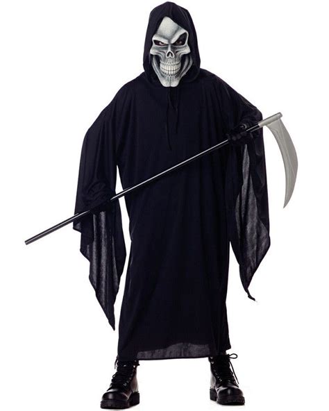 Grim Reaper Boys Costume Boys Reaper Costume Kids Costumes Creepy