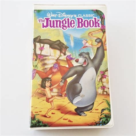 The Jungle Book Disney Black Diamond Vhs