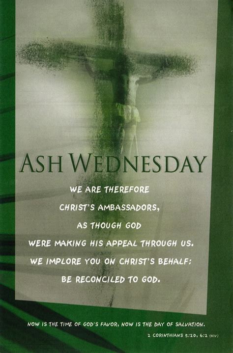 Ash Wednesday Bulletin Letter Size Church Partner