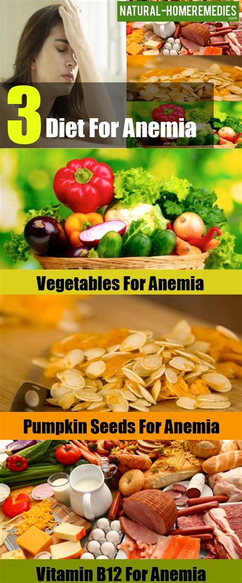 3 Tips To Cure Anemia With Diet Iron Rich Foods For Iron Deficiency