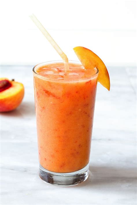 Ginger Peach Smoothie Recipe — Eatwell101